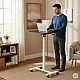 Must reguleeritava kõrgusega mobiilne laud 70x48 cm ModernHome