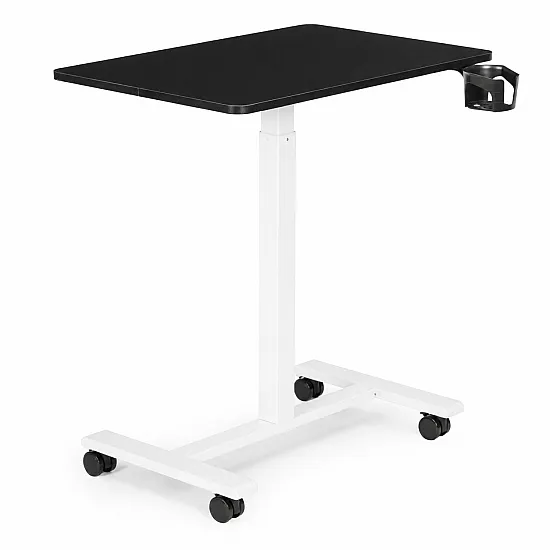 Must reguleeritava kõrgusega mobiilne laud 70x48 cm ModernHome