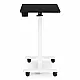 Must reguleeritava kõrgusega mobiilne laud 70x48 cm ModernHome