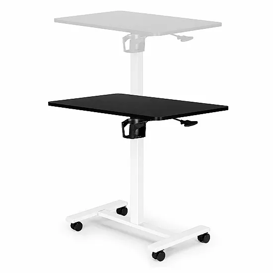 Must reguleeritava kõrgusega mobiilne laud 70x48 cm ModernHome