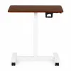 Rudas mobilus reguluojamo aukščio stalas 70x48 cm ModernHome