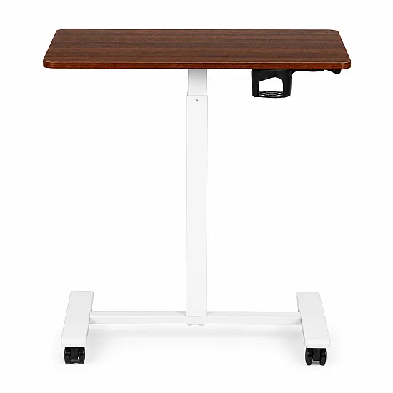 Brūns mobilais galds ar regulējamu augstumu, 70x48 cm, ModernHome