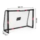 Futbolo vartai su tinklu 180 x 120 x 60 cm MOVEPRO