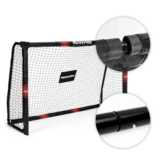 Futbolo vartai su tinklu 180 x 120 x 60 cm MOVEPRO
