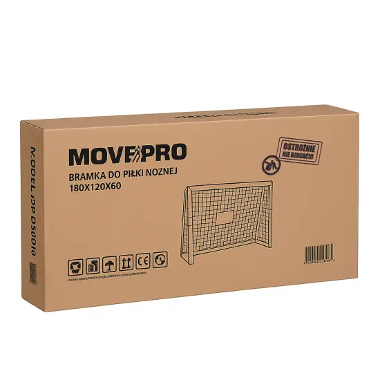 Futbolo vartai su tinklu 180 x 120 x 60 cm MOVEPRO