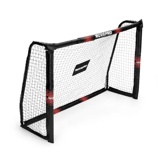 Futbolo vartai su tinklu 240 x 160 x 85 cm MOVEPRO