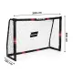 Futbolo vartai su tinklu 300x200x120 cm MOVEPRO