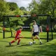 Futbolo vartai su tinklu 300x200x120 cm MOVEPRO
