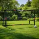 Futbolo vartai su tinklu 300x200x120 cm MOVEPRO