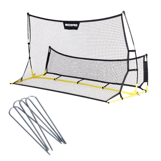 Dvipusis futbolo vartai Rebounder 220 x 120 cm MOVEPRO