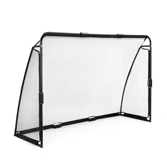 Futbolo vartai su tinklu 240 x 160 x 80 cm MOVEPRO