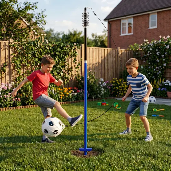 Tetherball futbolo treniruočių rinkinys su virve MOVEPRO
