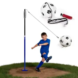 Tetherball futbolo treniruočių rinkinys su virve MOVEPRO