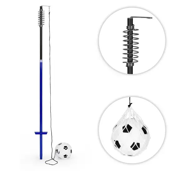 Tetherball futbolo treniruočių rinkinys su virve MOVEPRO