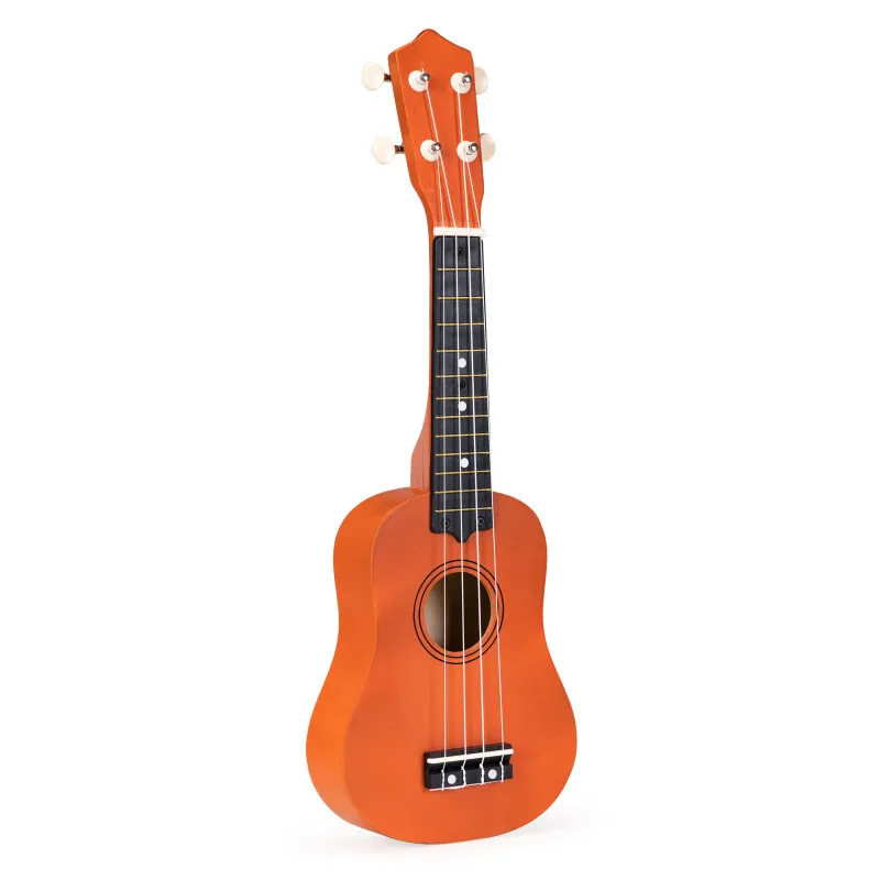Medinė ukulelė vaikams Muzikos instrumentai ECOTOYS