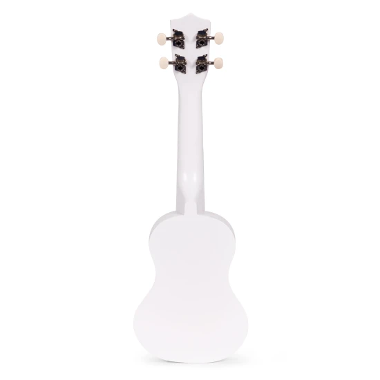 Vaikiška balta medinė ukulelė Muzikos instrumentai ECOTOYS
