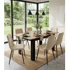 Rectangular folding table120-160 × 80 cm, in natural oak