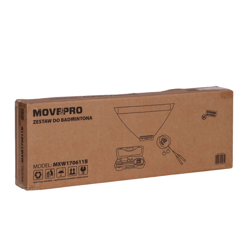 Набор для бадминтона со складной сеткой 300 x 156 см MOVEPRO