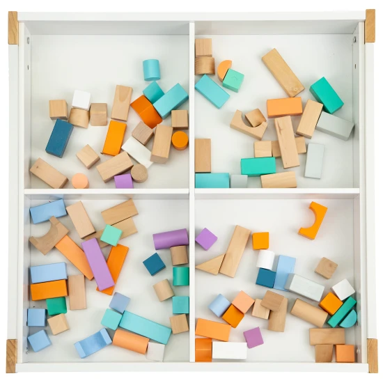 Vaikiškas stalas su dviem kėdėmis Vaikų baldai ECOTOYS