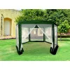 Зеленая садовая палатка 2x2x2 м с сеткой от комаров MultiGarden
