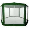 Зеленая садовая палатка 2x2x2 м с сеткой от комаров MultiGarden