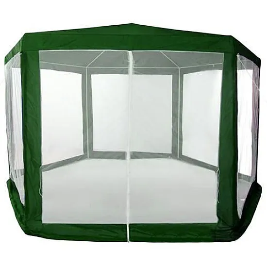 Žalia sodo palapinė 2x2x2 m su tinkleliu nuo uodų MultiGarden