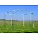 Pilka sodo palapinė 2x2x2 m su langais MultiGarden