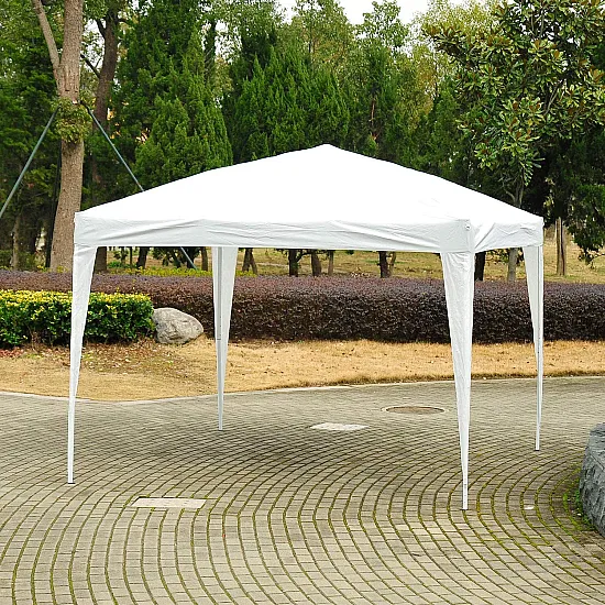 Išskleidžiama pavėsinė sodui ar terasai baltos spalvos MultiGarden