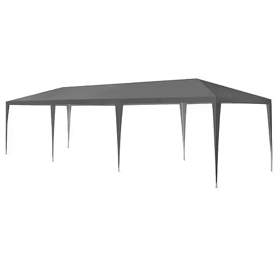 Pilka sodo palapinė 3x9 m 8 sienų MultiGarden