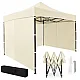 Automaattinen puutarhateltta 3x3 m beige MultiGarden