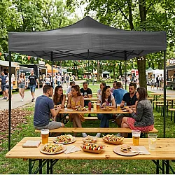 Automaattinen puutarhateltta 3x3 m harmaa MultiGarden