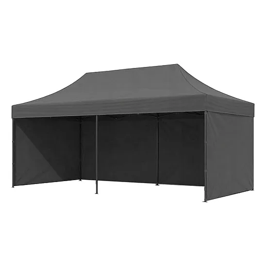 Automatically assembled garden gazebo 3×6 m grey MultiGarden