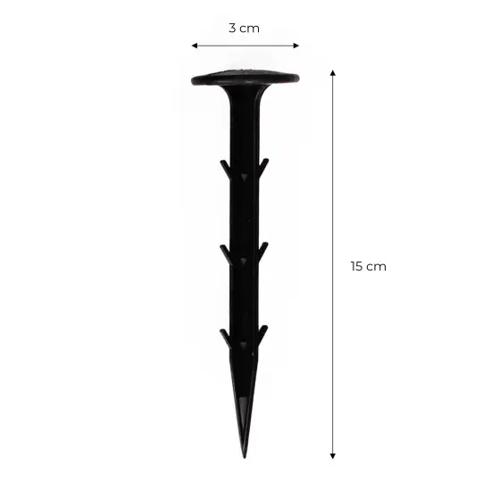 Agro audinio tvirtinimo kaiščiai 50 vnt. 15 cm MultiGarden