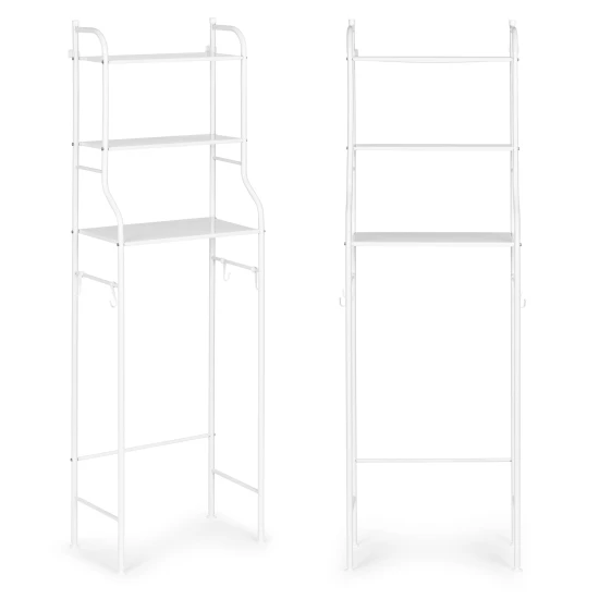 Aukšta vonios kambario lentynėlė virš klozeto, 3 lygiai Lentynos ModernHome