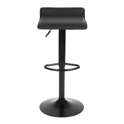 Pasukama juoda eko odos baro kėdė