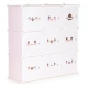Children's storage cabinet with 9 shelves Vaikų baldai ModernHome