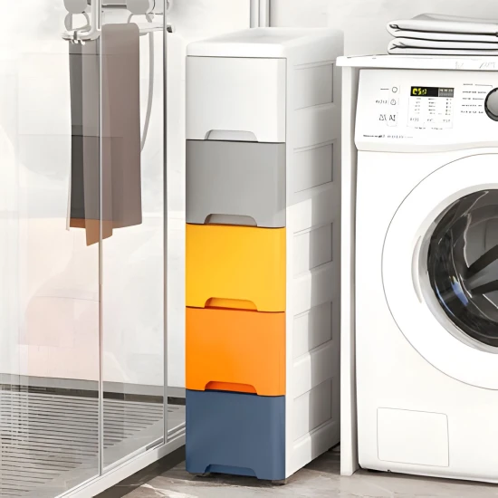 Daiktų laikymo organizatorius su 5 lentynomis Vaikų baldai ModernHome