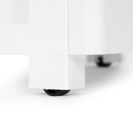 5 lentynų balta komoda Vaikų baldai ModernHome