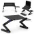 Black laptop stand