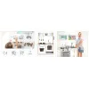 Medinė žaislinė virtuvėlė vaikams su priedais Vaikams ECOTOYS