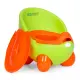 Vaikams skirtas žalias tualetas su nuimamu įdėklu ECOTOYS