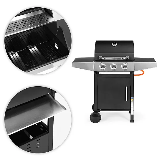Dujinis sodo grilis 10,2 kW MultiGarden