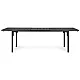 Extendable gray table, 180–240 cm