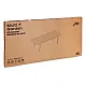 Extendable gray table, 180–240 cm