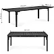 Extendable gray table, 180–240 cm