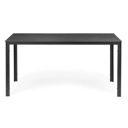 Pilkas 6 vietų sodo stalas 156 x 78 cm