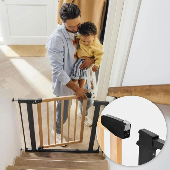 Apsauginiai varteliai, 74–130 cm Apsauginiai barjerai ECOTOYS