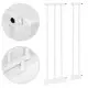 Balti apsauginiai varteliai 74-105 cm Apsauginiai barjerai ECOTOYS