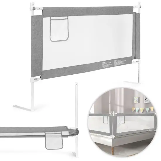 Lova su apsaugine sienele, 150 cm Apsauginiai barjerai ECOTOYS