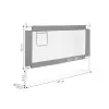 Bed Safety Rail 160 cm Protection Guard for Children Apsauginiai barjerai ECOTOYS